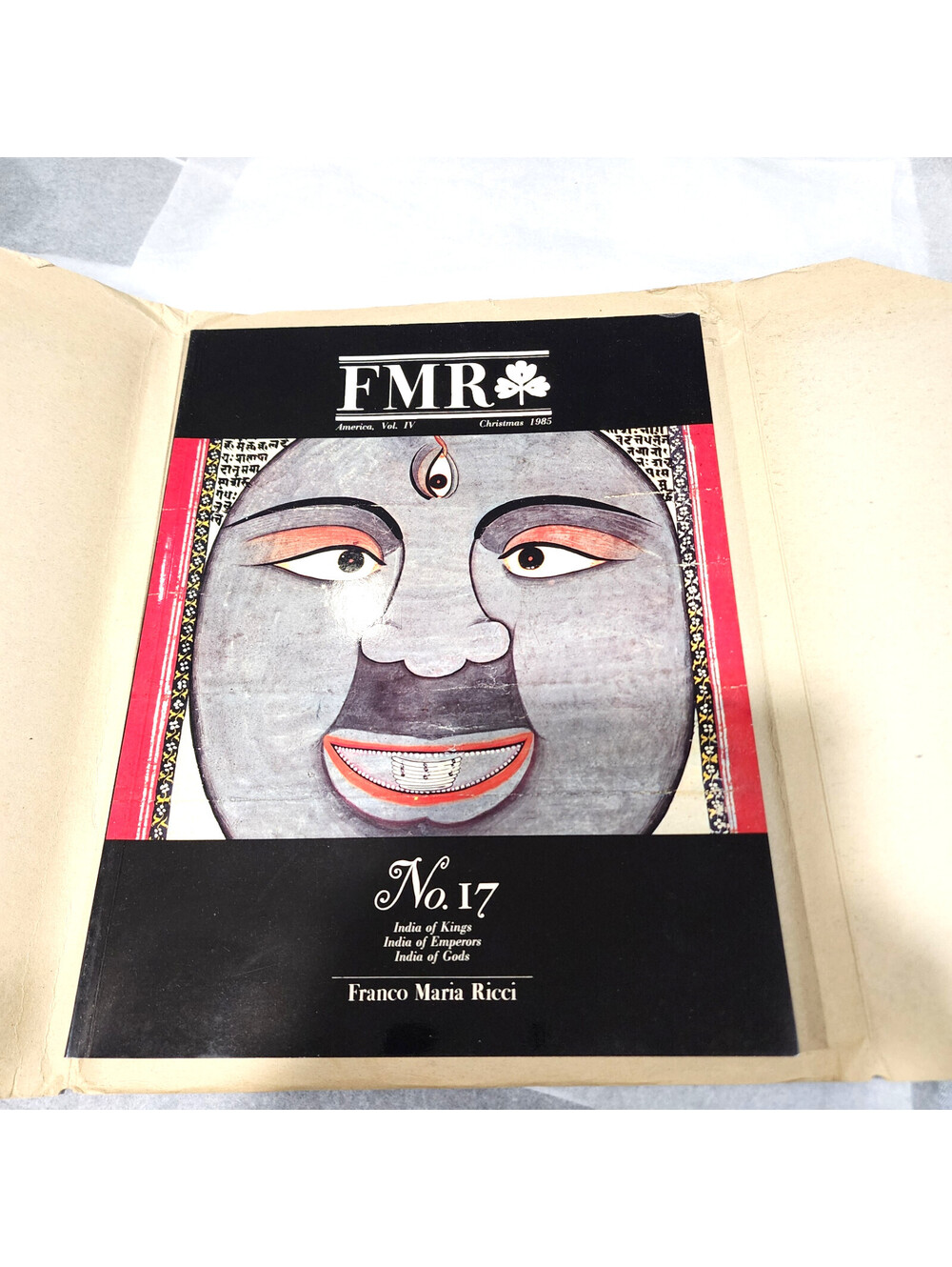 FMR Magazine America No 17 Christmas 1985 India Franco Maria Ricci Slipcase Box